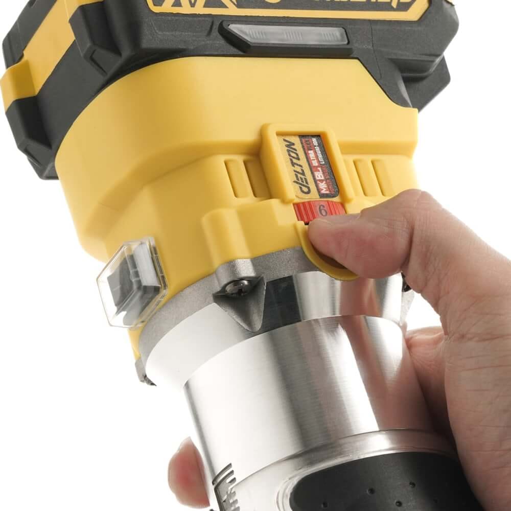 ทริมเมอร์ไร้สาย (พร้อมแบตเตอรี่) DELTON รุ่น CV-901R ULTRAFLEX 20V 4AH_5